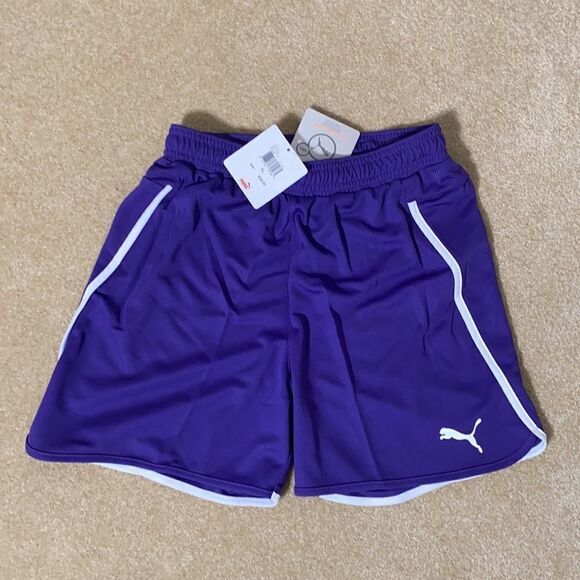Puma Purple Girls Shirt/Shorts Set Size L NWT - Picture 7 of 12